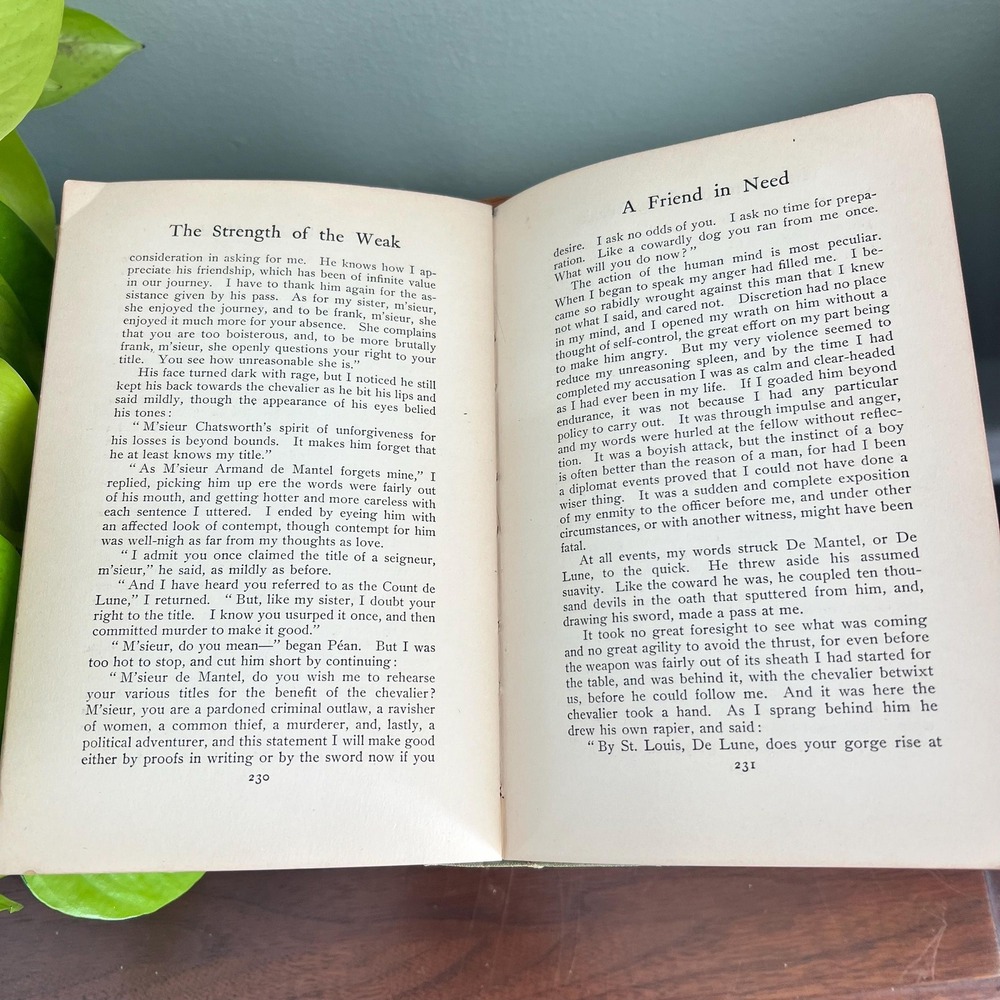 Antique 1902 Book The Strength Of Th Weak By Chauncey C. Hotchkiss 1st Edition - Picture 7 of 11